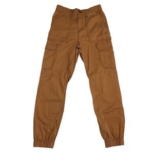 SO High Rise Cargo Joggers Pants Women's Girls Junior 's 1 25W 25X26 Tan Brown